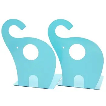 

1 Pair Decorative Cute Metal Book Stoppers For Children Gift Color Random Bookends