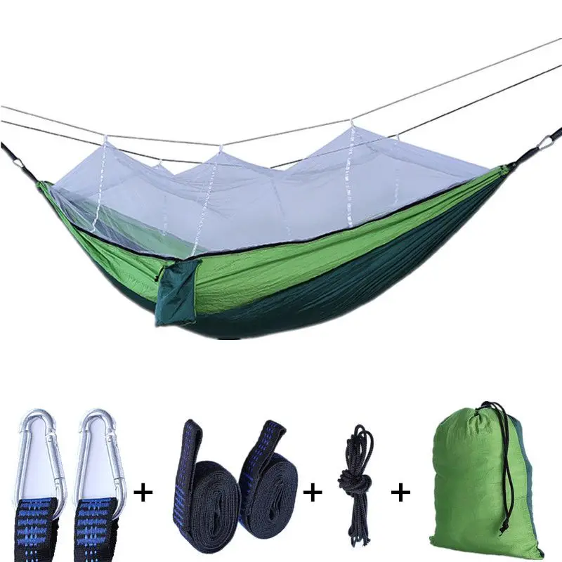 

Outdoor Hammock With Mosquito Net Portable Multi-functional Practical Camping Hammock
