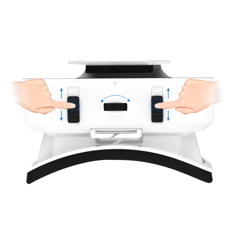 VR 안경 범용 휴대용 4 7 6 0 인치 iOS 휴대 전화 VR 안경 상자 영화 3D 고글 헤드셋 헬멧