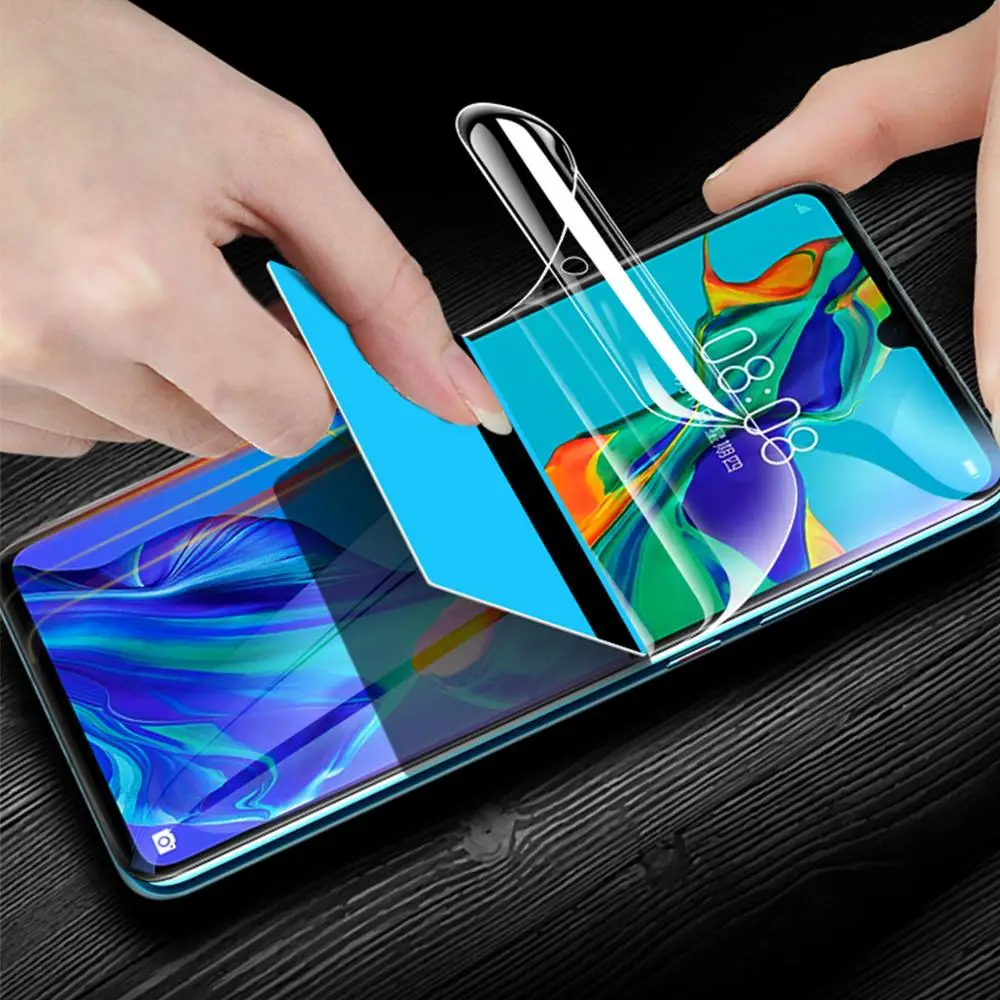 15D мягкая защитная пленка HD для Huawei P40 P30 Pro lite Honor 10 V10 20 V20 защита экрана Гелевая