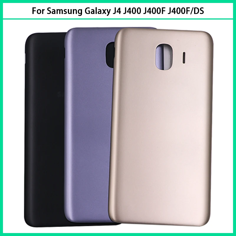 10 шт. для Samsung Galaxy J4 2018 J400 J400F J400FN J400DS Пластиковая Задняя крышка батареи задняя