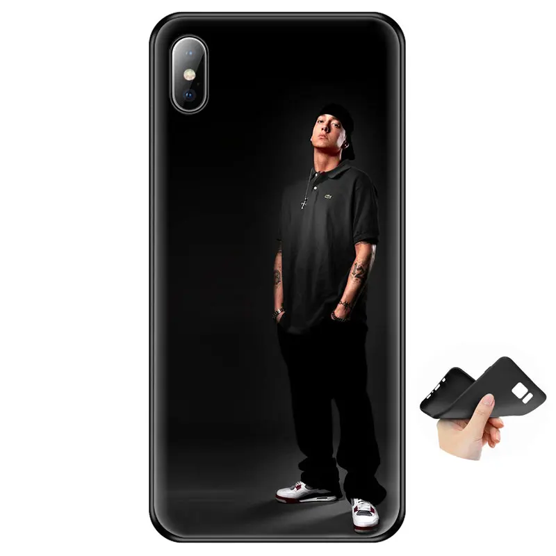 20 Исполнитель хип-хоп, рэппер Эминем Мягкий силиконовый чехол для iPhone 11 Pro Max 6 7 8 Plus 5 5S 6S X XR XS Max чехол - Цвет: 20