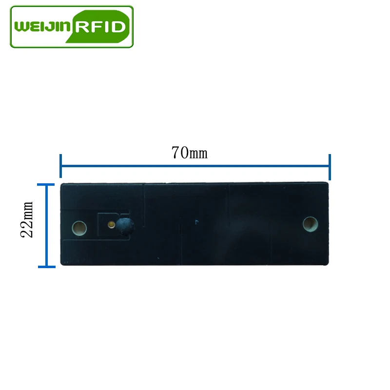 UHF RFID металлическая бирка 915 МГц 868 МГц Alien H3 EPC 5 шт. 70*22*3,7 мм механическое оборудование PCB Смарт пассивные RFID метки