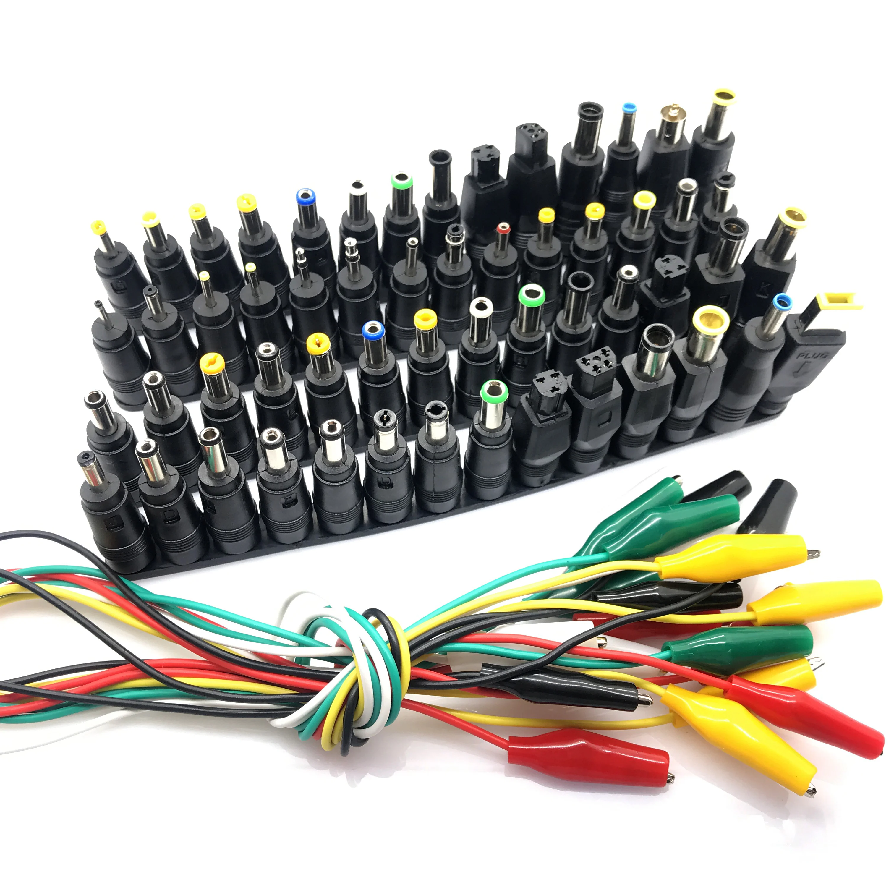 Adaptador de Alimentação Portátil Universal ac dc Conector Plug para hp Dell Apple Lenovo Acer Toshiba Cabo 66 Pcs