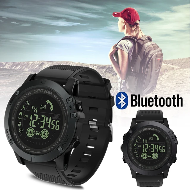 Professional Waterproof Smart Watch Men Swimming Reloj Militar Tactical  Digital Smartwatch Tact Sports Pedometer Standby 2 Years - AliExpress