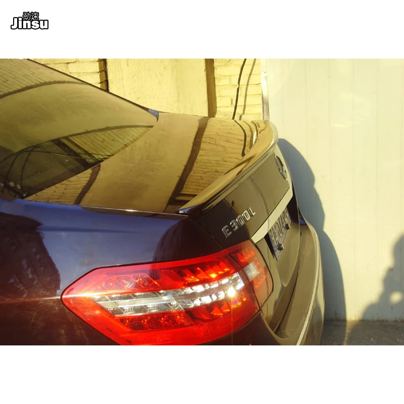 AMG стиль ПУ Грунтовка задний багажник спойлер для Benz E класс седан E200 E250 E350 2009- W212 автомобильный Стайлинг заднее крыло