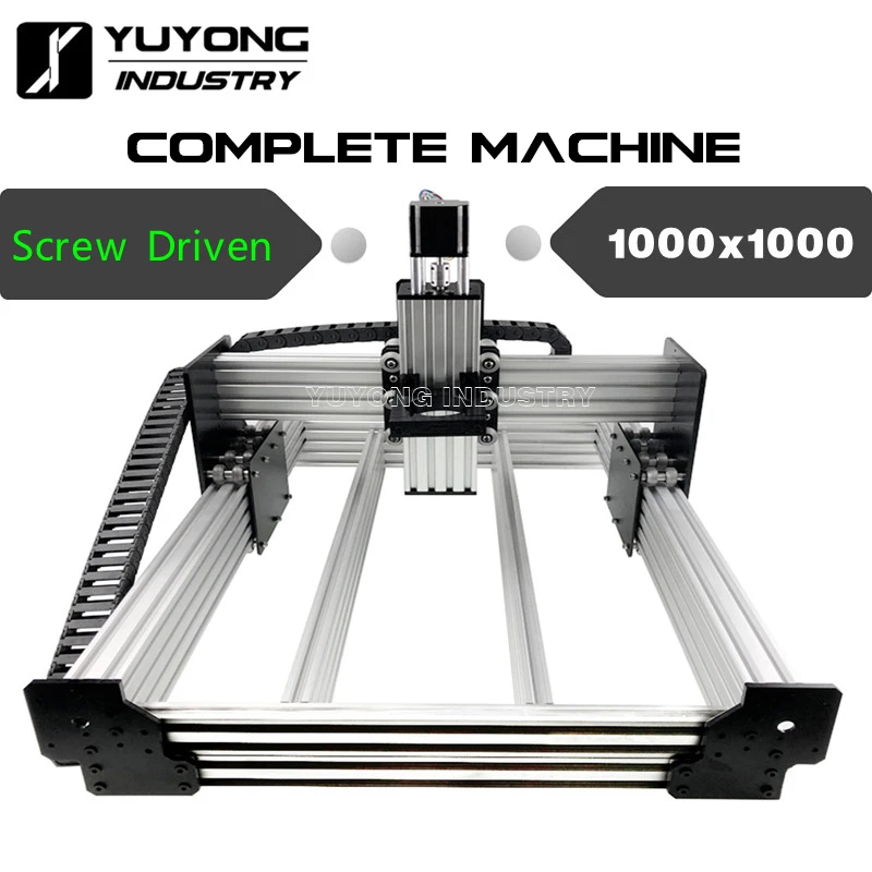 

Screw Driven 1000mmx1000mm WorkBee CNC Full kit WorkBee CNC Machine Wood Metal Engraver Milling Machine Kit
