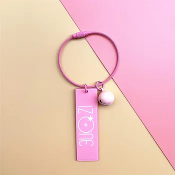 

KPOP IZONE Creative Acrylic Birthday Name Keychain With The Same Paragraph Universal Dropshipping