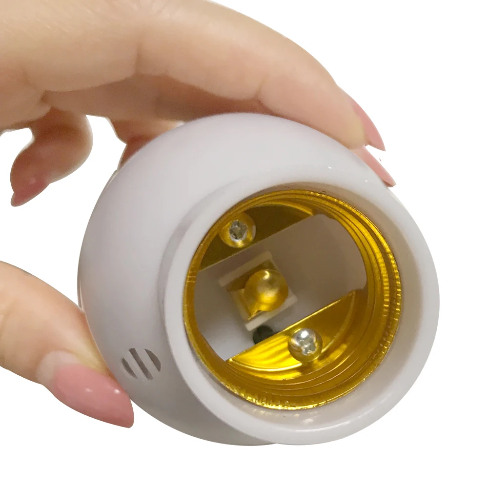 Беспроводной держатель лампы дистанционного управления с регулируемой яркостью E26 E27 розетка 220 В лампа светодиодный ночник с таймером