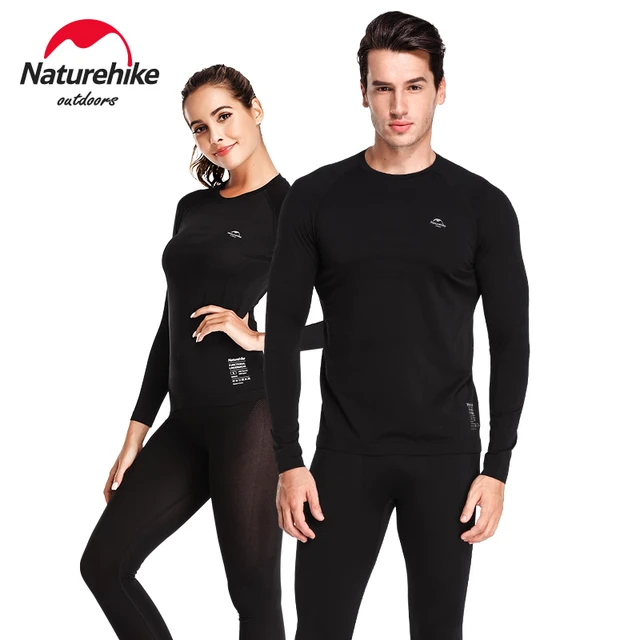 Naturehike HeatMax Thermal Underwear Man and Woman Self-heating Winter  Fitness Ski Sport Function Thermal Underwear