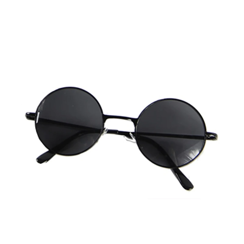 

Men Women Vintage Retro Round Metal Lens Frame Sunglasses Glasses Eyewear