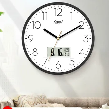 

Nordic Modern Wall Clock Mute Simple Wall Watch Living Room Clock Creative Art Large Clock Large Clock Modern Clock AC50ZB