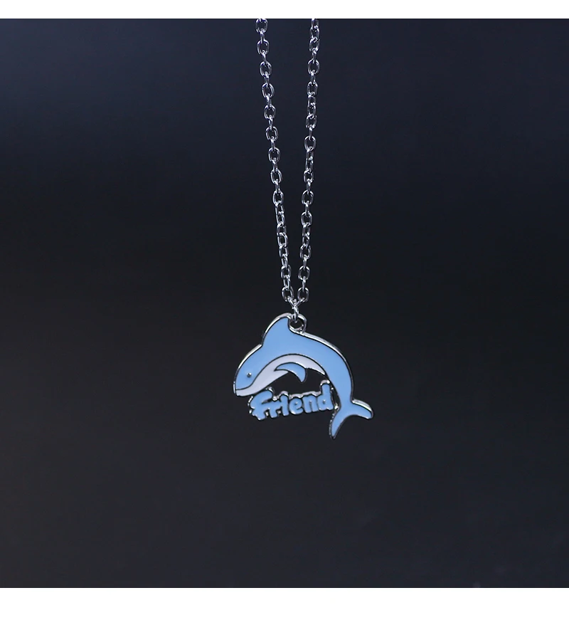 Remolque Puñalada globo Collares Colgantes 2021 BFF Amistad Little Animal Little Dolphin Necklace  Amigo Enviar ClaseMate Cumpleaños Gargantilla Gota Drop De 1,66 € | DHgate