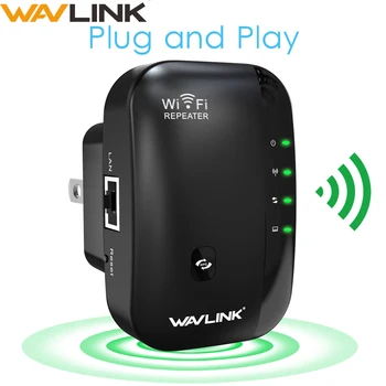 

Wavlink N300 Wi-Fi Range Extender Wireless WiFi Repeater 300mbps Access Point Reset WPS Portable wifi signal booster Antennas