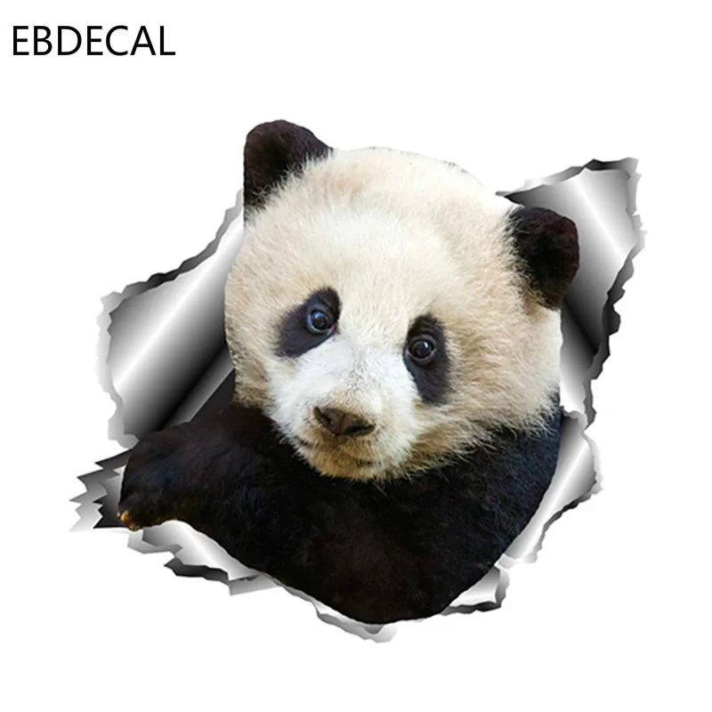 Наклейка 3D панда для Авто/бампер/окно/наклейка на стену наклейки DIY Декор CT10963 |