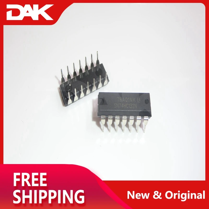 5 шт. SN74HC132N ворота NAND Шмитт 4CH 14DIP микросхема
