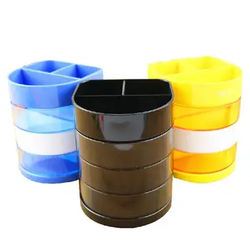 

Vividcraft Desk Accessories Pencil Holder Colorful Stand Desk Pen Supplies Organizer Multi-function Caneta For Office P0N7