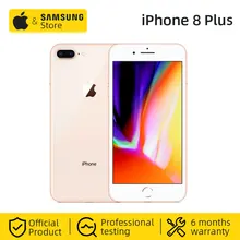 Мобильный телефон Apple iphone 8 Plus с шестиядерным процессором iOS 256 Гб ПЗУ 5,5 дюйма 12MP с отпечатком пальца LTE