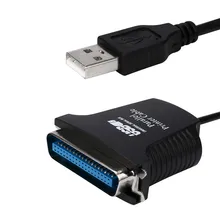 USB 36DB kadın yazıcı dönüşüm hattı dişi Port paralel yazıcı baskı dönüştürücü kablosu LPT yazıcı aksesuarları kablo tel