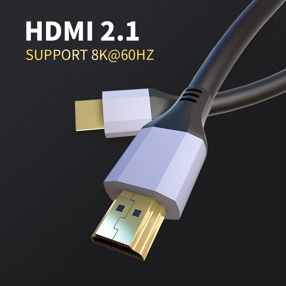 HDMI 2,0 кабель 4K 60Hz ultra hd HDMI кабель для ps4 apple tv проектор Xbox Разветвитель переключатель HDMI 8k кабель 2,1 5 м 3 м 2 м 1 м 0,5 м