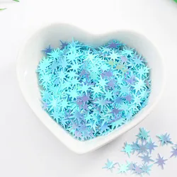 Vibrant 9mm Star PVC Sequins for Makeup and Clothing Accessories - 10g Pack (3)
