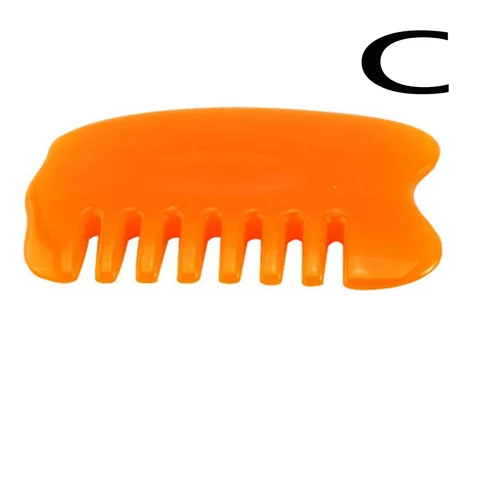 SPA Scraping Chinese Traditional Body massager Scraping board Gua Sha Board Beeswax Therapy Massage Brush Comb