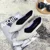 Womens Stretch knitted mixed color moccasins breathable cozy work shoes brief slip-on fashion ladies flats light driving loafers 