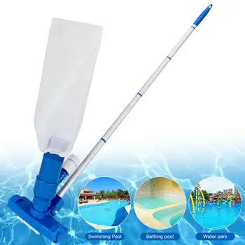 

Swimming Pool Vacuum Cleaner Jet Bathtub Fish Pond Cleaning Vacuum Brush Portable Extendable Cleaning Tool Garden Supplies