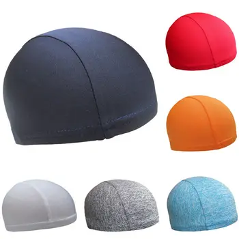 

Functional Adult Unisex Soft Running Cycling Skull Caps Under Helmet Liner Summer Riding Cap Outdoor Sports Bike Hat Equipments