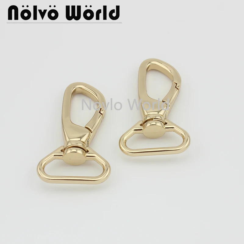 Мир Nolvo 5 20 100 шт. 2 цвета 59*25 мм 1 дюйм сумки ремешок цепь поворотные застежки
