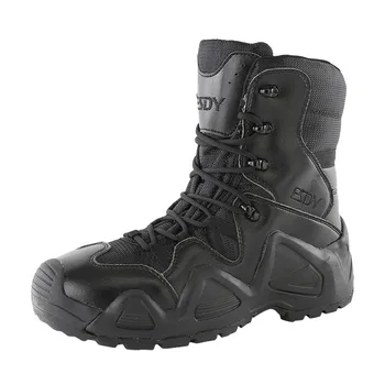 

Outdoor Sports High Tops Tactical Boots Spring Autumn Men Women Military Training Climbing Camping Hunting Antiskid Hiking Shoes
