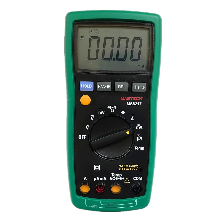 NEW Multimètre numérique LCD Volt Amp Ohm AC DC OHM Testeur Buzzer Circuit FR