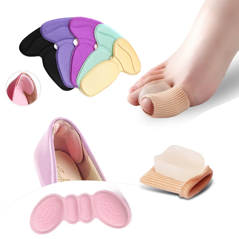 1/2/3Pair Foot Care Tools Toe Corrector Thumb Straightener Gel Cushion Pad Hallux Valgus Bunion Corrector for Pedicure Feet Care