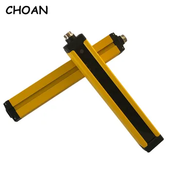 

CHOAN SS4006X DC 12V 24V Safety grating Photoelectric protect hand Infrared sender receiver Detector Safety light curtain sensor