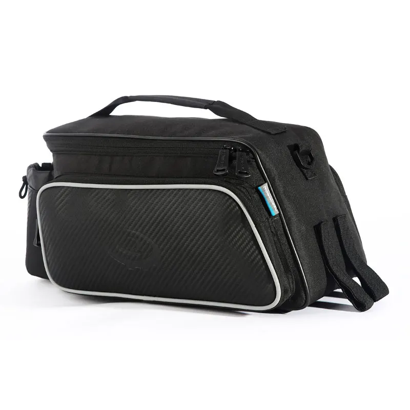 Сумка на багажник велосипеда устойчивая к разрыву черная 10 л|seat bag|roswheel bicyclebicycle