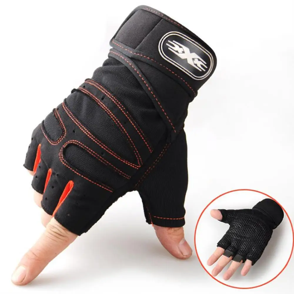 

Hot Sell M/L/XL Fitness Weight Lifting Gloves Body Building Training Sports Exercise Sport Workout Glove for Men Women
