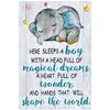 Full 5D Diy Diamond Painting Cartoon sleep baby elephant Diamond Rhinestone Embroidery Cross Stitch Home Decor Handicrafts Gift 1