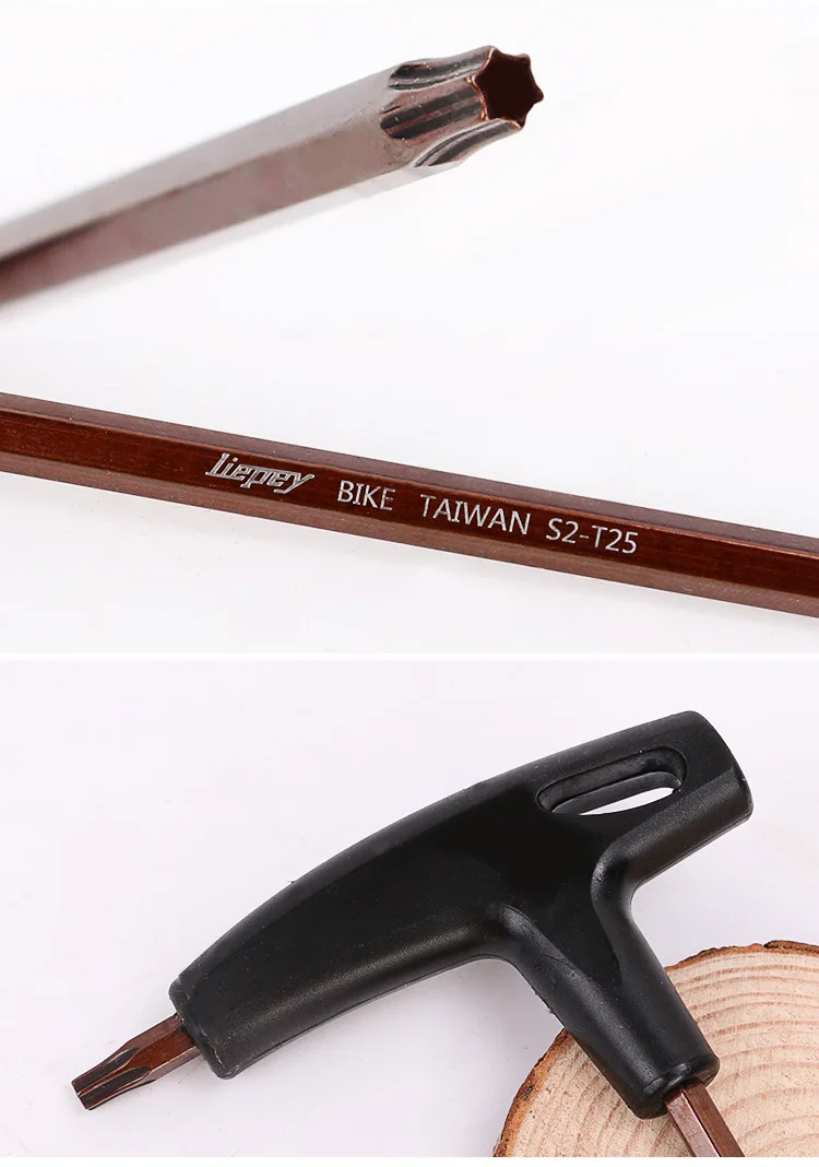 T25 Torx гаечный ключ Отвертка дисковый тормоз горного велосипеда диск Установка инструмент демонтажа