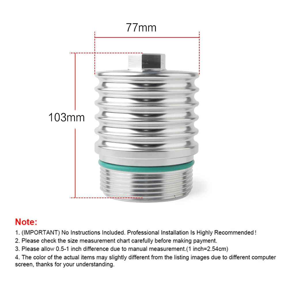 Oil Filter Adapter VAG DSG DQ250 Gearbox Billet Oil Filter Housing Upgrade Heat Sink for VW SEAT SKODA Audi 2.0 Liter TFSI (EA113 EA888) Motor