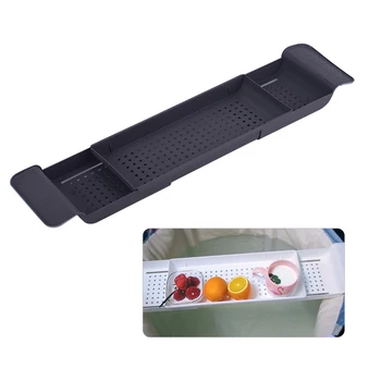 

Telescopic Drain Bathtub Rack, Bathroom, Plastic Bath Basin, Rack, Bathtub, Bath and Storage Rack