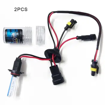 

2pcs Car Vehicle Automobile HID Xenon Lamp Xenon Light HB4/9006 3000K-15000K Light Accessories Car Replacement
