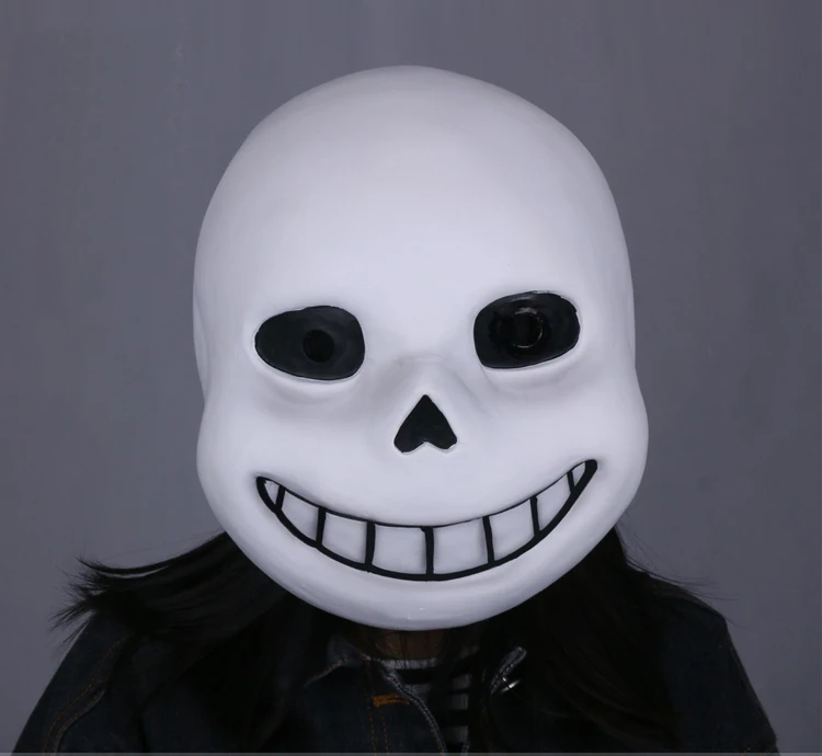 Undertale маска Sans Хэллоуин игра маска-Аниме cos Маскарадная маска Гладиатор жуткий череп маска для Хэллоуина