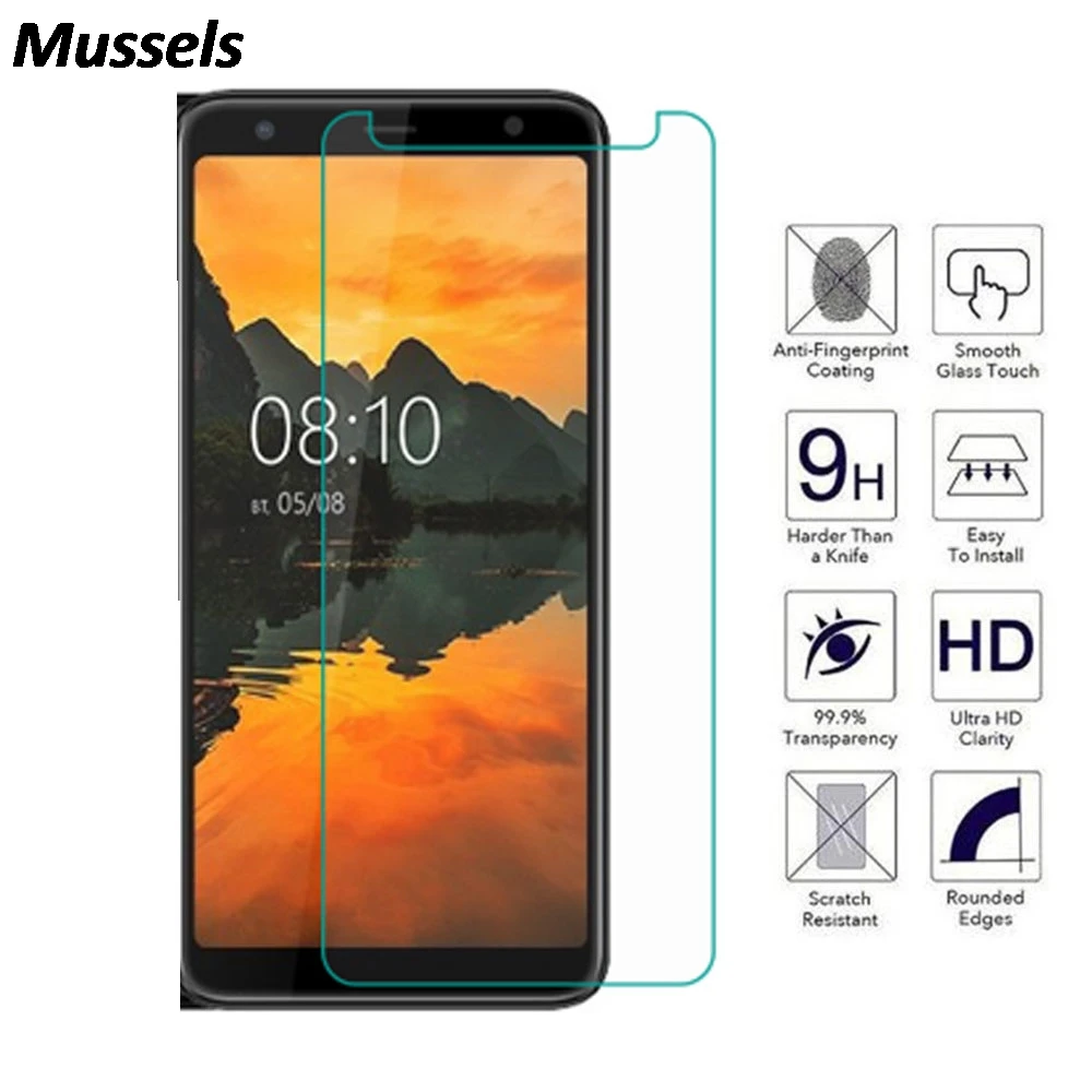 

Smartphone 9H Tempered Glass for BQ BQ-6010G Practic 6.0" GLASS Protective Film Screen Protector cover