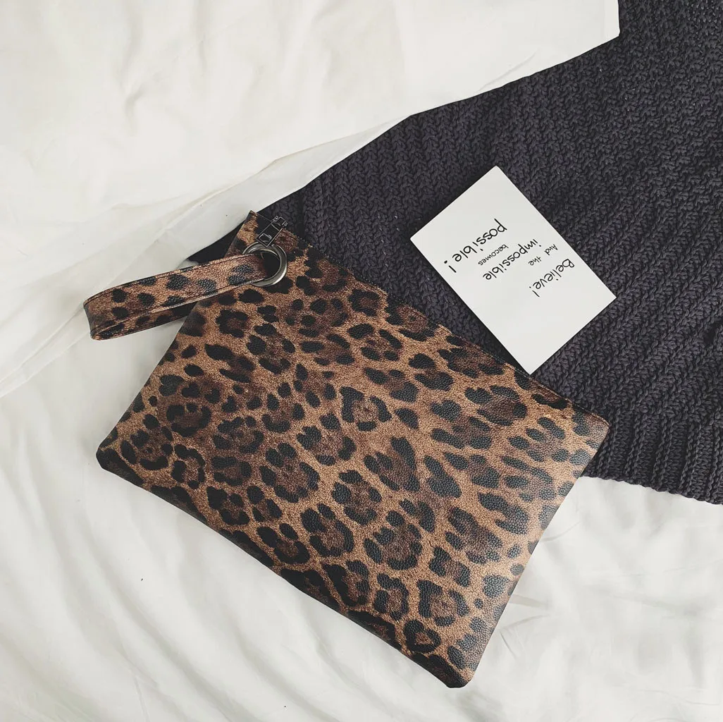 Женская сумка, винтажная сумка с ручкой, леопардовая сумка-мессенджер, Ретро стиль, на плечо, простая сумка через плечо, сумочка С Принтом Леопарда, женская сумка,#15