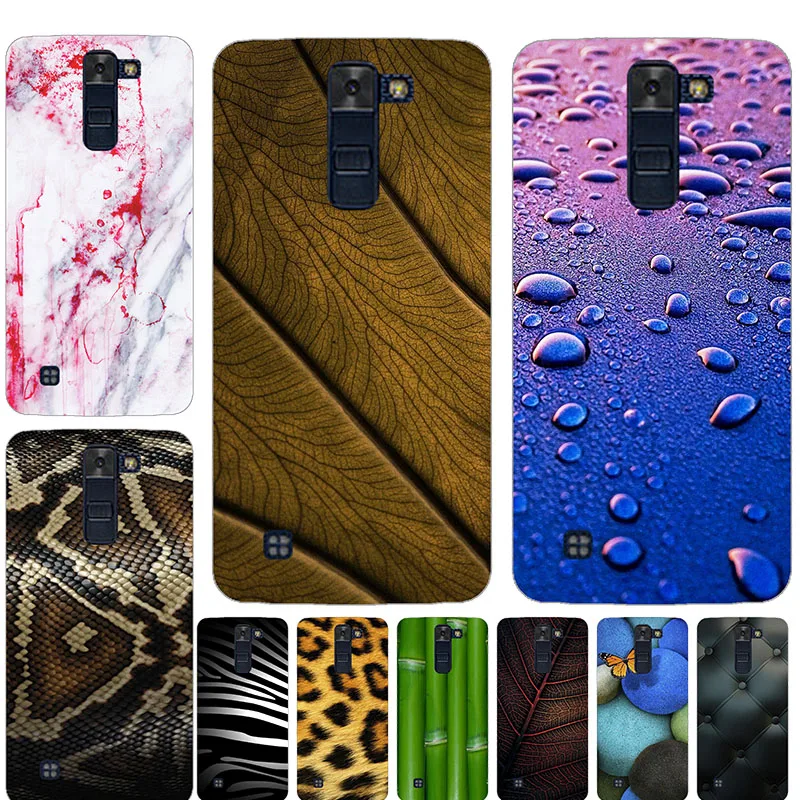 Fashion texture Phone Case For LG K8 2016 Lte K350 K350E K350N K 8 4G Phoenix 2 Cover Fundas Capa Coque |