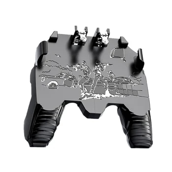 

Mobile Game Controller for PUBG Mobile Phone Controller Gamepad Handle Joystick for 4.7-6.5 in Phone with Charging Cable