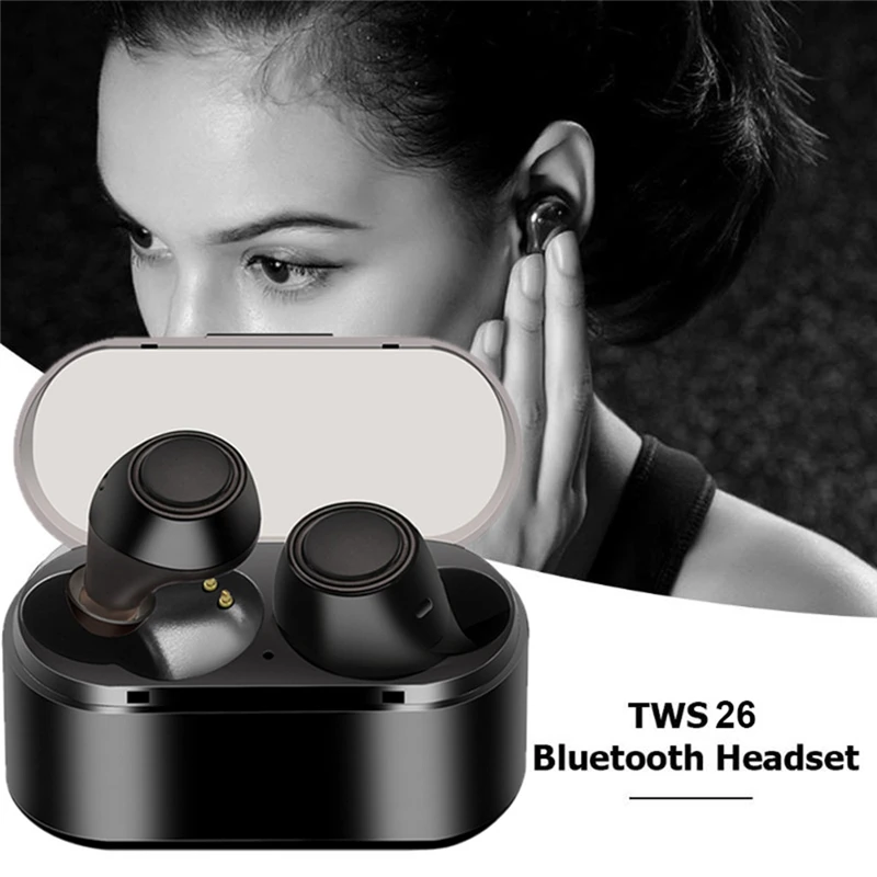 Bluetooth 5 0 наушники вкладыши беспроводная гарнитура спортивные стереонаушники с