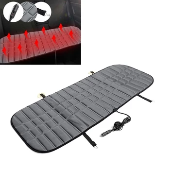 

130CM 12V 42W Car Rear Heated Seat Pad Car Heater Cushion Cover Auto Winter Warmer Heater Automotive Accessories