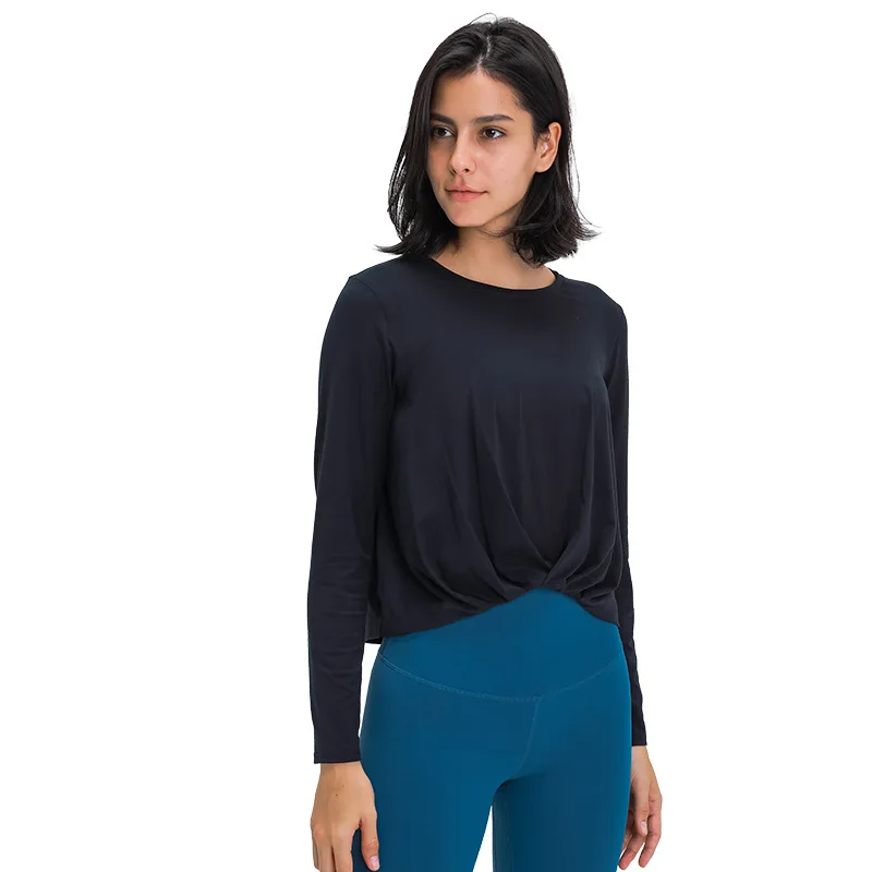 Long Sleeve Autumn Winter Yoga Shirts 