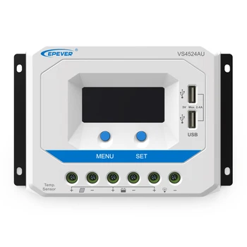 

45A12V24V VS4524AU 50A LCD Solar System Battery Charge and Discharge Controller